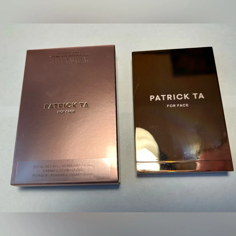 NWT🌷Patrick Ta Major Headlines Creme & Powder Blush Duo in “She’s Blushing”